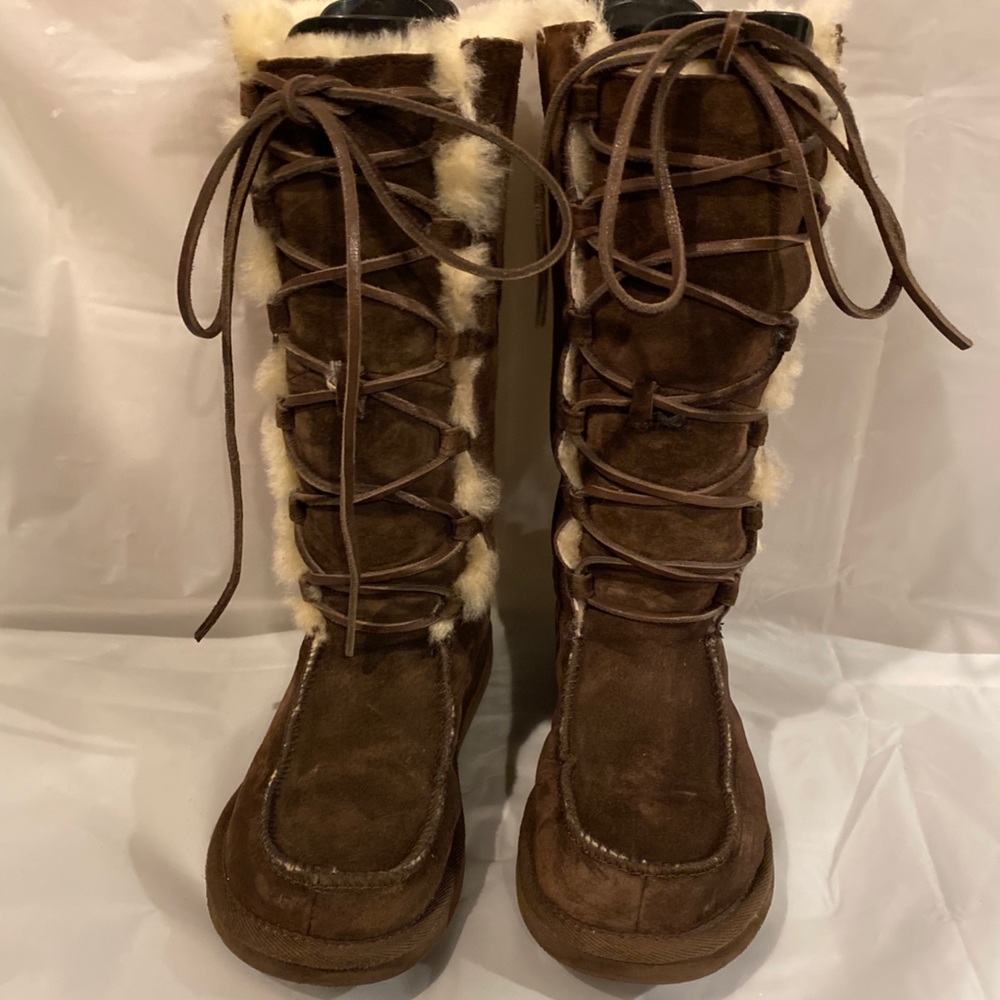 UGG Tall Suede Boots- 8 Size
